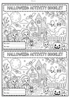 Vorschau - Arbeitsblätter - Halloween: Activity Booklet (Englisch Grundschule) - Seite 1