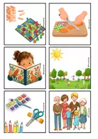 Vorschau - Bildkarten - Erzählkreis Impulse Jahreszeiten - Frühling Sommer Herbst Winter - Seite 2