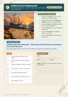 Vorschau - Arbeitsblätter - Entdeckungsfahrten – Kolumbus, Magellan, Azteken & Inka Arbeitsheft mit Lösungen 30 Seiten - Seite 1
