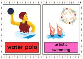 Vorschau - Stationenlernen - Summer Sports Flashcards | Englisch (4-7) - Seite 2
