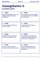 Vorschau - Spiele - Wahr Falsch Pfade Geschichte und Politik Unterrichtsspiel Klasse 5 bis 7 - Seite 3