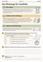 Vorschau - Arbeitsblätter - Zeitstrahl, Quellen und Epochen Klasse 5–6 - Seite 1
