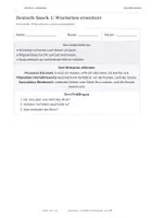 Vorschau - Arbeitsblätter - Wortarten üben – Pronomen, Präpositionen und Konjunktionen | Deutsch 6. Klasse - Seite 2
