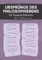 Vorschau - Anderer Materialtyp - Ursprünge des Philosophierens ⎮ Gesprächskarten - Deckblatt