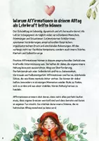 Vorschau - Poster - eBook: Affirmationen für Lehrer:innen | Selbstfürsorge, Gelassenheit & Motivation im Schulalltag - Seite 2