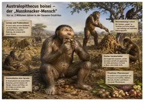 Vorschau - Arbeitsblätter - Evolution: Die Stammesgeschichte des Menschen, Evolution Mensch, Stationenlernen - Seite 3