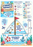 anteprima - Materiale per pittura e bricolage - Regalino accoglienza mare - Pagina di copertina
