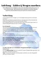Vorschau - Bildkarten - Mengenbilder zuordnen 0-10 - Seite 1