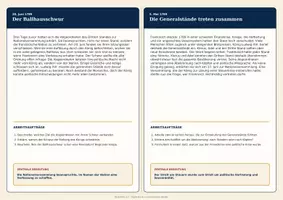 Vorschau - Arbeitsblätter - Französische Revolution im Zeitstrahl | Geschichte 7/8 - Seite 2