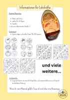 Vorschau - Mal- und Bastelvorlagen - Kunst Herbst Grundschule - Windlichter basteln - Kunst Klasse 1, Klasse 2, Klasse 3 - Seite 1