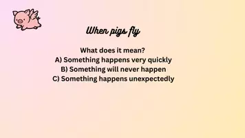Vorschau - Präsentationen/Tafelbilder - starter Oberstufe: Idiom of the day - Seite 3