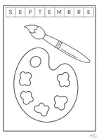 Aperçu - Matériel pour travaux manuels / dessin - Coloriages des mois de l'année PS MS GS - Page 2