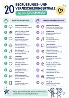 Vorschau - Poster - POSTER: 20 Begrüßungs- und Verabschiedungsrituale in der Grundschule - Deckblatt