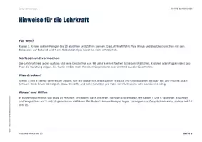 Vorschau - Unterrichtsreihen - Zahlen verstehen bis 10 – Materialpaket Klasse 1 | Mengen, Zahlzerlegung, Rechengeschichten - Seite 2