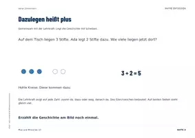 Vorschau - Unterrichtsreihen - Zahlen verstehen bis 10 – Materialpaket Klasse 1 | Mengen, Zahlzerlegung, Rechengeschichten - Seite 3