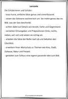Vorschau - Arbeitsblätter - Lesen und malen auf Satzebene - Leseförderung - Seite 1
