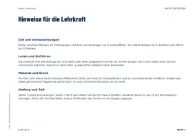 Vorschau - Unterrichtsreihen - Kraft der 5 | Mengen bis 10 im Zehnerfeld | Mathe Klasse 1 | Fünferstruktur - Seite 2