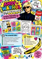 Vorschau - Stundenentwürfe - ANDY WARHOL - KUNST PAKET - qlixu - Deckblatt