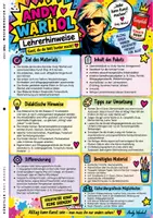Vorschau - Stundenentwürfe - ANDY WARHOL - KUNST PAKET - qlixu - Seite 1