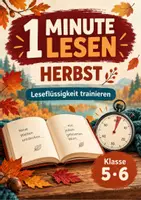 Vorschau - Arbeitsblätter - Leseförderung - 1 Minute lesen (Herbst) - Deckblatt