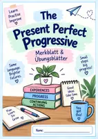 Vorschau - Arbeitsblätter - Present Perfect (+Progressive) – Merkblatt & Übungsblätter Materialpaket - Seite 1