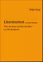 Vorschau - Arbeitsblätter - Literaturtest zu "Über die Berge und über das Meer" von Dirk Reinhardt - Deckblatt