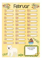 Vorschau - Arbeitsblätter - Geburtstagskalender - Eisbärenklasse - Seite 3