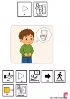 anteprima - storia sociale in caa vado in bagno + flash cards - Pagina 2