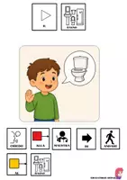anteprima - storia sociale in caa vado in bagno + flash cards - Pagina 3