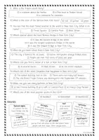 Vorschau - Arbeitsblätter - Welcome to New York City! (conversation cards, video worksheet) - Seite 3