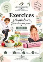 Vorschau - Arbeitsblätter - Materialpaket Livre 3 Vocabulaire et exercices Bien dans ma peau - Seite 1