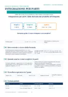 anteprima - Esercizi - 06c - Integrazione per parti, calcolo integrale - Pagina di copertina