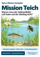 Vorschau - Arbeitsblätter - Atmung bei Wassertieren – Mission Teich | Sachunterricht Klasse 4 - Deckblatt
