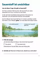 Vorschau - Arbeitsblätter - Atmung bei Wassertieren – Mission Teich | Sachunterricht Klasse 4 - Seite 3