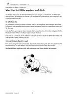 Vorschau - Arbeitsblätter - Herbst/Halloween Deutsch 3/4 - 5 Materialien - Seite 1