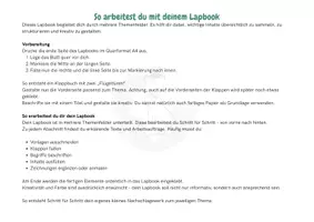 Vorschau - Arbeitsblätter - Lapbook Wellenlehre: Grundlagen, Eigenschaften & Phänomene - Seite 1