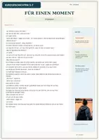 Vorschau - Arbeitsblätter - Ethik: Für einen Moment - Freundschaft - Zugehörigkeit - zusätzliches DaZ Material 5. - 8. Klasse - Seite 2
