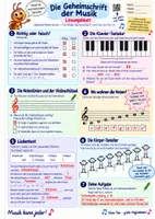 Vorschau - Arbeitsblätter - Die Geheimschrift der Musik – Noten lesen lernen | Arbeitsblatt zum Film „Spielend Noten lernen“ | Klasse 3–6 - Seite 2