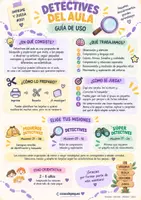 Vista previa - Hojas de trabajo - DETECTIVES DEL AULA | 24 MISIONES DE OBSERVACIÓN Y EXPLORACIÓN | INFANTIL - página 1