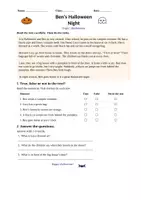Vorschau - Arbeitsblätter - Halloween Reading Englisch Klasse 5/6 | Leseverstehen mit Differenzierung & Lösungen - Seite 3