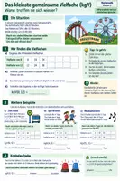 Vorschau - Arbeitsblätter - Das kleinste gemeinsame Vielfache- Gemeinsam zum gleichen Zeitpunkt - Seite 2