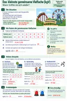Vorschau - Arbeitsblätter - Das kleinste gemeinsame Vielfache- Gemeinsam zum gleichen Zeitpunkt - Seite 3