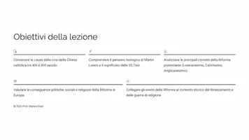 anteprima - Presentazioni / Lavagne - Martin Lutero e la Riforma Protestante - Pagina 1