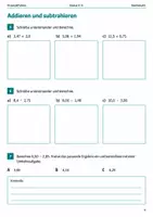 Vorschau - Arbeitsblätter - Dezimalzahlen rechnen Basisscreening Klasse 5–6 - Seite 3