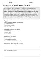 Vorschau - Arbeitsblätter - Kostenlos: Lesetest Klasse 2 Haustiere - Seite 2