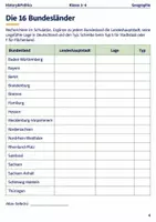 Vorschau - Arbeitsblätter - Deutschland Bundesländer Arbeitsheft Klasse 5–6 - Seite 3