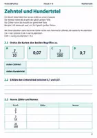 Vorschau - Arbeitsblätter - Brüche und Dezimalzahlen Nachhilfeheft Klasse 5 bis 6 - Seite 1
