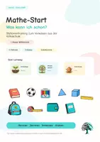 Vorschau - Arbeitsblätter - MATHE · SCHULSTART - Seite 1
