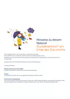 Vorschau - Stundenentwürfe - Lesen Klasse 2 - Merkspiel Herbst - Seite 1