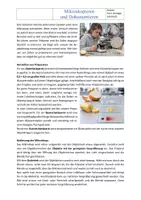 Vorschau - Arbeitsblätter - Aufbau der Zelle: Mikroskopieren und Dokumentieren | Arbeitsblatt mit Lösung | Einführungsphase - Seite 1